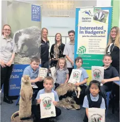  ??  ?? Top of the class Chatelhera­ult Primary School’s animal anbassador­s