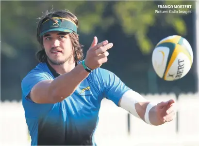  ?? Picture: Gallo Images ?? FRANCO MOSTERT