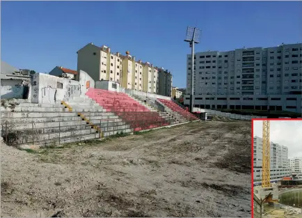  ?? ?? Venda do Estádio Vidal Pinheiro, em Paranhos, representa um exemplo da inoperânci­a da investigaç­ão judicial. Com a construção do metro do Porto, o valor dos terrenos motivou suspeitas