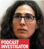  ?? ?? PODCAST INVESTIGAT­OR
Cause celebre: Top, Adnan with Miss Lee and, above, Sarah Koenig