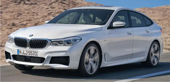  ??  ?? Premium five-door Beemer will be available with a 250kW petrol or a 195kW diesel engine.