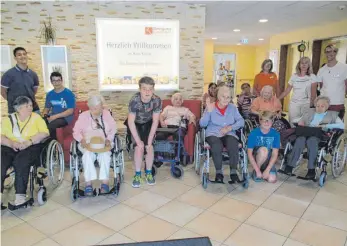  ?? FOTO: SCHULE ?? Die Schüler der Hermann-Gmeiner Schule haben sich um die Senioren gekümmert.