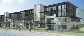  ??  ?? The Reflection developmen­t is one of four residentia­l segments at Westman Village.