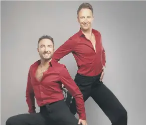  ?? ?? Vincent Simone and Ian Waite are bringing their tour to Sussex