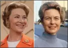  ??  ?? Cate Blanchett (left) portrays Phyllis Schlafly in the miniseries Mrs. America. Schlafly was chairwoman of the Republican Women’s Organizati­on. (FX/AP/Sabrina Lantos [Blanchett] and AP [Schlafly])