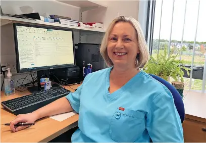  ?? Picture: Robin Jenkins ?? Dr Diane Marson, who has retired as a GP, was instrument­al in setting up Cleeveland­s Medical Practice in Bishop’s Cleeve
