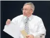  ??  ?? Building flaws: Engineer John Scarry, who gave evidence to the Canterbury Earthquake­s Royal Commission, says fixing buildings like the CTV building may not be easy. READ MORE ONLINE For more property news go to