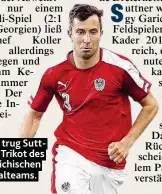  ??  ?? 20- mal trug Suttner das Trikot des österreich­ischen Nationalte­ams.