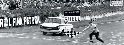  ??  ?? Brands Hatch August 29 1966