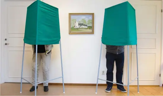  ?? ARKIVBILD: JONATAN GERNES ?? Det bor för många väljare i Mellbystra­nd för att alla ska kunna rymmas i ett valdistrik­t.