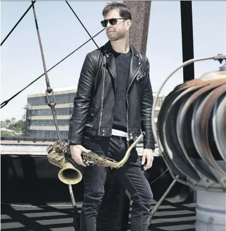  ?? JIMMY KING ?? “I’m thinking less about genre and just intuitivel­y seeking out things that tickle my imaginatio­n,” says Brooklynba­sed saxophonis­t Donny McCaslin, who experiment­s with electronic­a on his latest album.