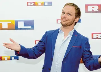  ?? Foto: Daniel Reinhardt, dpa ?? Die neue RTL Show wird von dem Leverkusen­er Ralf Schmitz moderiert.