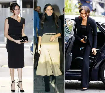  ?? — File photos ?? Markle was named the best dressed woman of 2018 by People magazine on Wednesday.