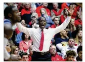  ?? DAVID JABLONSKI / STAFF ?? Flyers coach Anthony Grant is concerned about a proposed change that would allow athletes to transfer once as undergradu­ates and be eligible to play immediatel­y. “I just don’t think it makes any sense for our game,” he said.