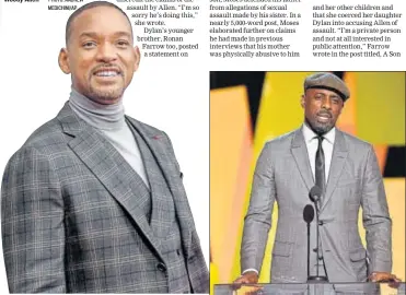  ?? PHOTO: EVAN AGOSTINI/AP PHOTO: KEVORK DJANSEZIAN/AFP ?? Will Smith with Nicky Jam and Era Istrefi will sing the world cup song Idris Elba to portray Quasimodo, the deformed bellringer of Notre Dame from the classic novel