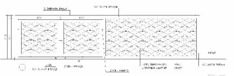  ??  ?? 图 4 变压器围护装置立面图