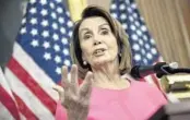  ?? J. SCOTT APPLEWHITE/AP ?? Rep. Nancy Pelosi has been laying out her vision for the upcoming Democratic majority in the House.