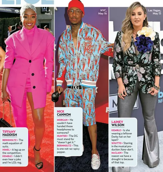  ?? RANK THESE STYLE OFFENDERS AT USMAGAZINE.COM ??