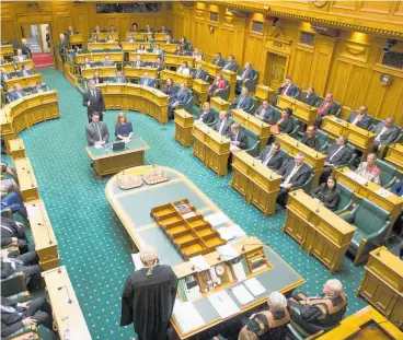  ?? Photo / Mark Mitchell ?? Viewers will be able to watch Parliament in high definition.