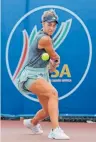  ?? ?? SOUTH Africa’s No 1 ranked women’s tennis player, Isabella Kruger, will be one of the participan­ts in the Curro Centre Court Series. | FRENNIE SHIVAMBU