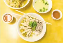  ?? Jen Fedrizzi / Special to The Chronicle ?? Teochew noodle dishes from Hai Ky Mi Gia in S.F. evoke nostalgic memories for food writer Chris Ying.