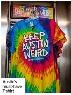  ?? ?? Austin’s must-have T-shirt