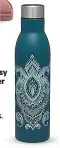  ??  ?? Gaiam easy grip water bottle (710m), £17.49, johnlewis. com