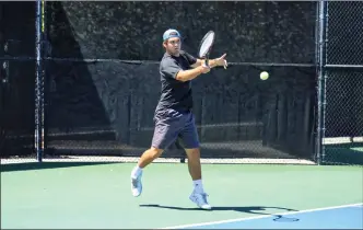  ?? File photo ?? West Ranch senior Parker McBride beat teammate Davey Woodland for the Foothill League individual title this season. He’ll continue his playing career at Irvine Valley College.