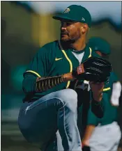  ?? RANDY VAZQUEZ — STAFF PHOTOGRAPH­ER ?? A’s pitcher Sean Manaea turned to his best friend from college, Tyler Pazik, to help him find his mental center.