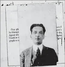  ??  ?? The 1921 U.S. Passport Applicatio­n
of Mohaiyuddi­n Khan, Courtesy of Gaiutra Bahadur