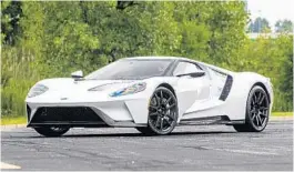  ?? MECUM AUCTIONS, INC. ?? A 2018 Ford GT with just 97 miles is among the highlights at the Mecum Kissimmee Summer Special event, running Aug. 27-29.