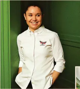  ?? ?? Y La chef mexicana Karime López, jefa de cocina de Gucci Osteria.