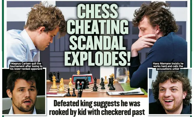 The Chess Cheating Scandal Ends With an Uncomfortable Handshake - WSJ