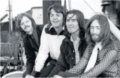  ?? ?? The Beatles – Ringo Starr, Paul McCartney, George Harrison and John Lennon.