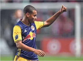  ??  ?? Tyler Adams started 22 games for the New York Red Bulls in 2017. MIKE DINOVO/USA TODAY SPORTS