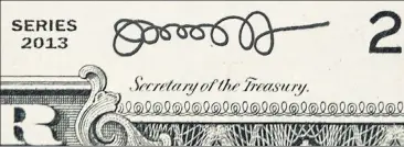  ??  ?? Chicken scratch: Former Treasury Secretary Jack Lew shows the need for kids to learn cursive writing.