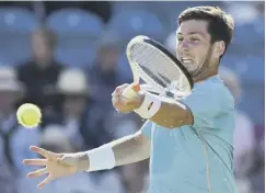  ??  ?? 0 Cameron Norrie has enjoyed a successful first year as a pro.