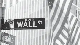  ?? MARK LENNIHAN/AP ?? U.S. futures and world shares have surged as investors await the outcome of the U.S. presidenti­al election and embrace the upside of more gridlock inWashingt­on.