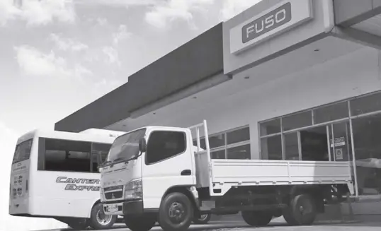  ?? ?? COLUMBIAN Motors Sales Corporatio­n-fuso Service Center