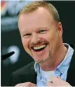  ?? Foto: dpa/Jörg Carstensen ?? Stefan Raab, Moderator und Produzent, tritt von der TV-Bühne ab.