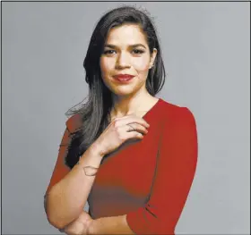  ?? John Shearer The Associated Press ?? “I know how damaging it can be to never see yourself in dignified and powerful positions in the world,” actress America Ferrera says.