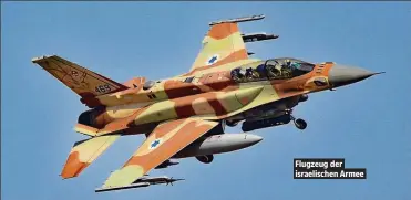  ??  ?? Flugzeug der israelisch­en Armee