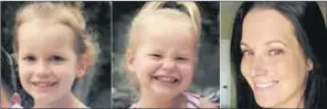  ??  ?? Bella, 4, Celeste, 3, and Shanann Watts, 34, who was pregnant, were reported missing on Monday.