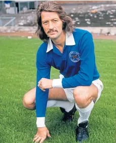  ??  ?? MAVERICK: Frank Worthingto­n in his Leicester days.