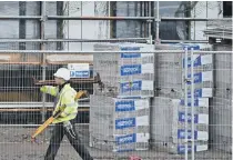  ?? ?? ON THE UP:
War, Brexit and the pandemic have impacted cost of building materials.