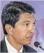  ?? Pictures: AFP ?? ANDRY RAJOELINA