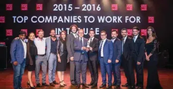  ??  ?? Omnicom Media Group MENA named third best employer in the UAE.