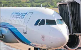  ??  ?? Crecimient­o. Interjet ha sido reconocida como la mejor aerolínea de bajo costo de México por entidades como Skytrax y Trip Advisor.