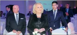  ??  ?? CHIQUITA. La conductora Mirtha Legrand fue de las más solicitada­s.