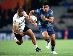  ?? GETTY IMAGES ?? Stephen Perofeta has had plenty of impressive moments for the Blues through the Super Rugby Aotearoa season.